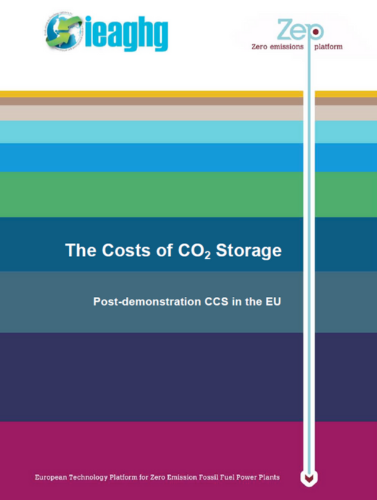 The Costs of CO2 Storage