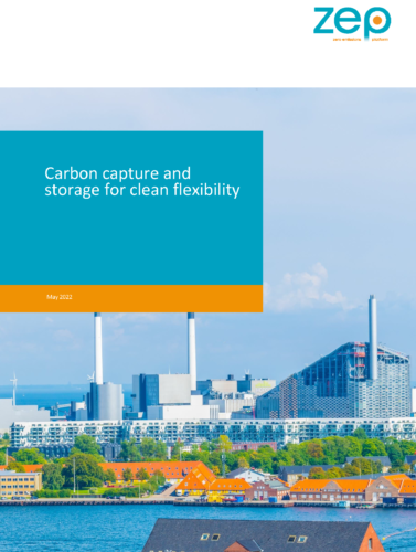 Carbon capture and storage for clean flexibility