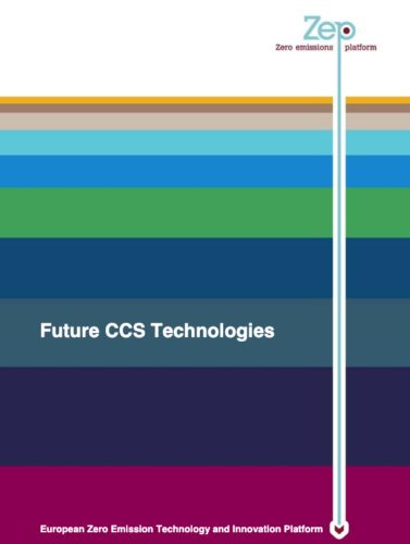 ZEP publishes Future CCS Technologies report