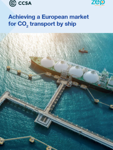 Achieving a European market for CO2 transport by ship