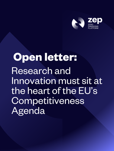 Open Letter: Research & Innovation must sit at the heart of the EU’s Competitiveness Agenda