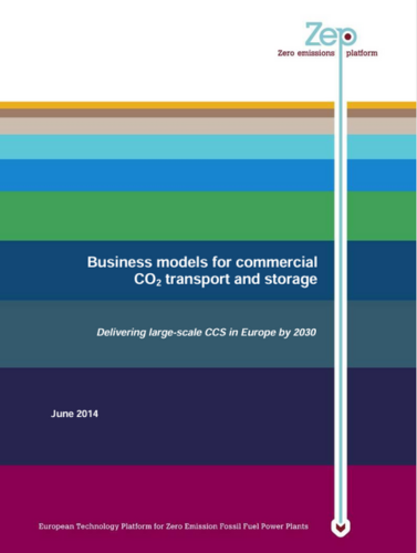 Business models for commercial CO2 transport and storage: Delivering large-scale CCS in Europe by 2030