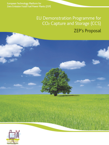 EU Demonstration Programme for CO2 Capture and Storage (CCS)